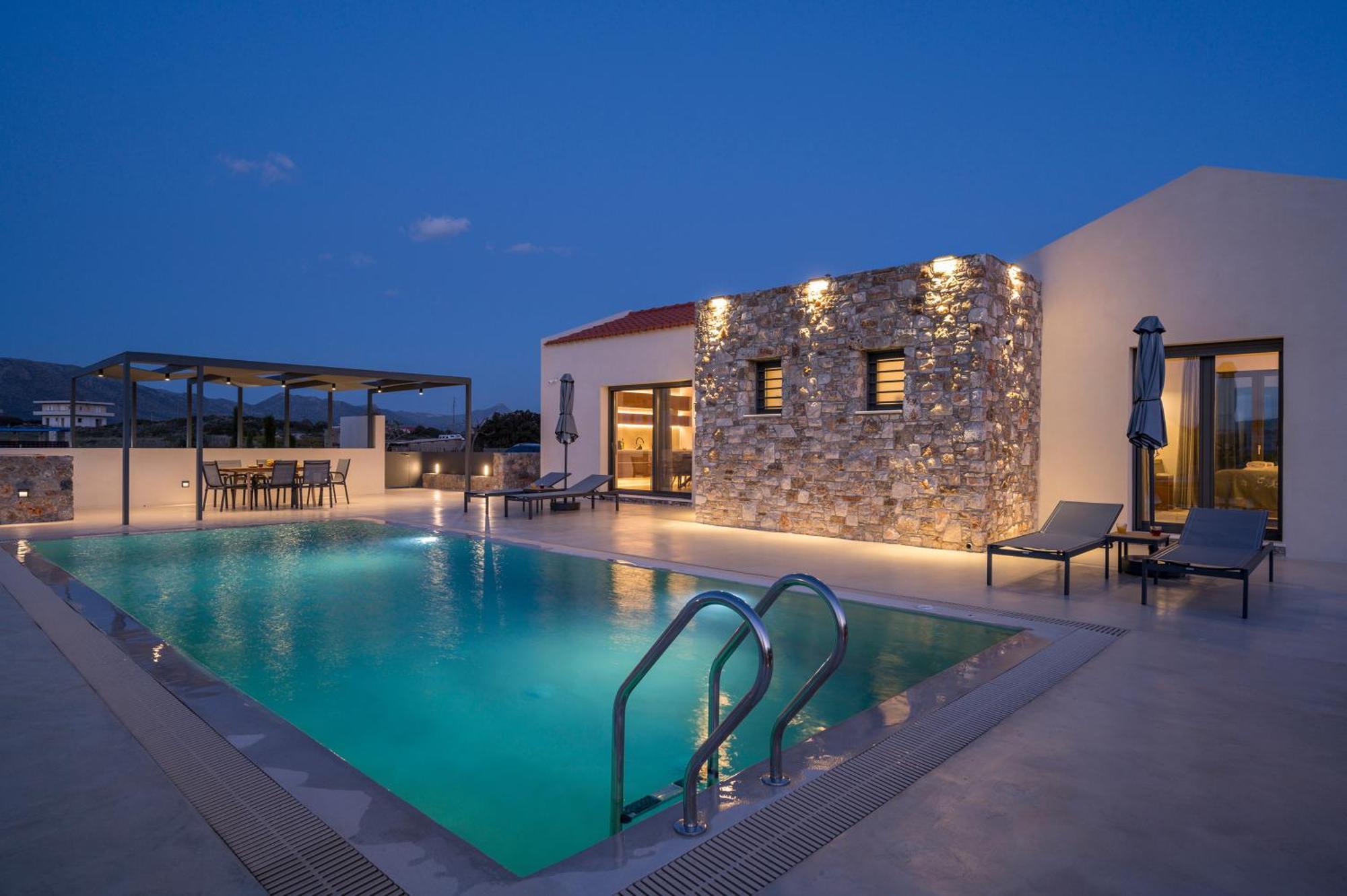 Villa Afeidia Tersanas Ngoại thất bức ảnh